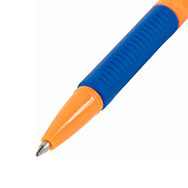 Ручки шариковые с грипом Brauberg Ultra Gt Orange, 10 штук, синие, 0,35 мм, блистер, 144057 Ручки шариковые с грипом Brauberg Ultra Gt Orange, 10 штук, синие, 0,35 мм, блистер, 144057