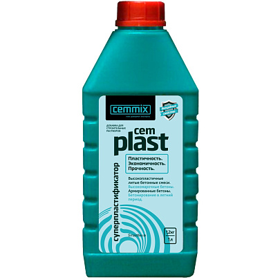  Супер-пластификатор СemPlast 1 л 