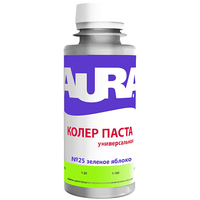 Паста универсальная Aura зеленое яблоко №25 0,1л Паста универсальная Aura зеленое яблоко №25 0,1л