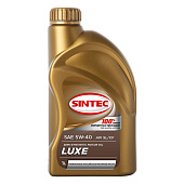 Масло моторное SINTEC Люкс 5W40 SL/CF п/синт 1л Масло моторное SINTEC Люкс 5W40 SL/CF п/синт 1л