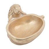 Конфетница Light pumpkin, 19х17 см, золотистая, Еж с тыквой ANLAF-2 Конфетница Light pumpkin, 19х17 см, золотистая, Еж с тыквой ANLAF-2