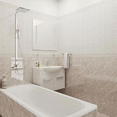  Плитка  40х27 Gestia GT Бежевый орнамент 9GE0101TG /GlobalTile (1,08м2) 