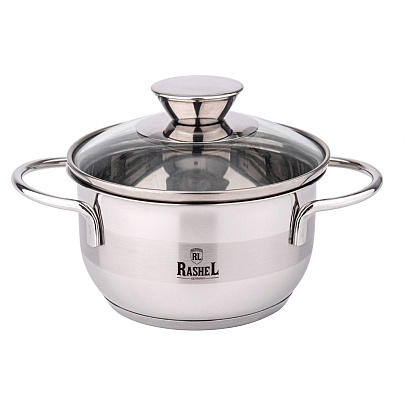 Кастрюля 1,5 л Rashel Берта индукция R-1500x Кастрюля 1,5 л Rashel Берта индукция R-1500x