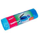 Мешки для мусора с тесьмой YORK 35л (20шт.) 902190 Мешки для мусора с тесьмой YORK 35л (20шт.) 902190