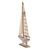  Изделие декоративное "Корабль", L19,5 W3,5 H34 см, 800465 