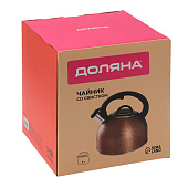 Чайник Доляна Snow, 3 л, со свистком, индукция, 4501428 Чайник Доляна Snow, 3 л, со свистком, индукция, 4501428