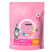 Сухой корм для котят ONE JUNIOR Курица, цельные злаки 200г Сухой корм для котят ONE JUNIOR Курица, цельные злаки 200г