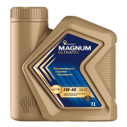 Масло моторное Rosneft Magnum Ultratec 5W40 синт 1л Масло моторное Rosneft Magnum Ultratec 5W40 синт 1л