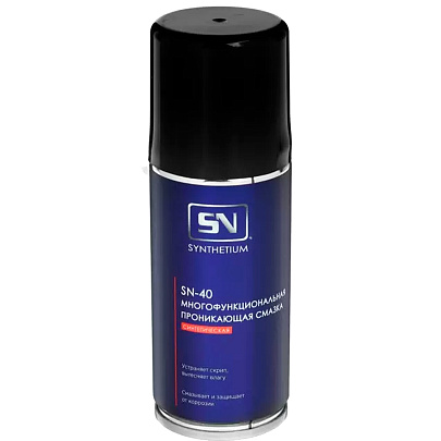 Смазка проникающая SYNTHETIUM SN-40 140мл аэрозоль SN4001 Смазка проникающая SYNTHETIUM SN-40 140мл аэрозоль SN4001