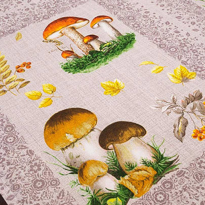Дорожка (рогожка) 45х130 Грибочки 16242 Дорожка (рогожка) 45х130 Грибочки 16242