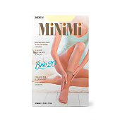 Носки женские Minimi Brio 20, 2 пары, цвет Avorio, размер единый Носки женские Minimi Brio 20, 2 пары, цвет Avorio, размер единый