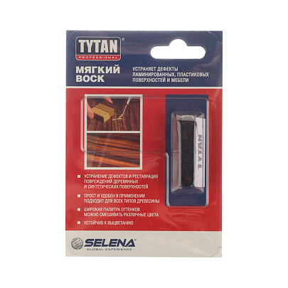 Воск мягкий Tytan Professional цв.146 венге, 7.5г Воск мягкий Tytan Professional цв.146 венге, 7.5г