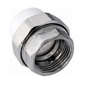 Муфта комб разъемная ВР 25х1/2" PPR Муфта комб разъемная ВР 25х1/2" PPR
