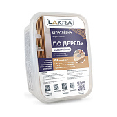 Шпатлевка по дереву Белый Лакра 0,6кг Шпатлевка по дереву Белый Лакра 0,6кг