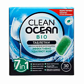 Таблетки для посудомоечных машин Ocean Clean bio 30 шт (540 г) Лаборатория Катрин Таблетки для посудомоечных машин Ocean Clean bio 30 шт (540 г) Лаборатория Катрин