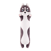 Мягкие Игрушки Мягкая Игрушка MAXITOYS, Собака Батон Хаски, 70 см Мягкие Игрушки Мягкая Игрушка MAXITOYS, Собака Батон Хаски, 70 см