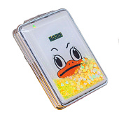 Зеркало-шейкер раскладное "Animal duck", white (8х6 см) Зеркало-шейкер раскладное "Animal duck", white (8х6 см)