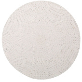 Сервировочная салфетка WHITEWEAVE плетеная, белая 38см DMP03 Сервировочная салфетка WHITEWEAVE плетеная, белая 38см DMP03