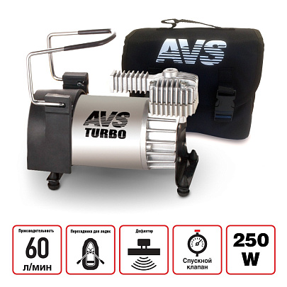 Компрессор автомобильный AVS KS600 80503 Компрессор автомобильный AVS KS600 80503