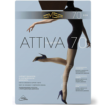 Колготки Omsa Attiva 70 Nero 2 Колготки Omsa Attiva 70 Nero 2