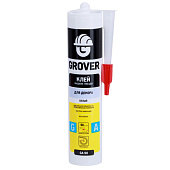  Клей GROVER GA90 жидкие гвозди акриловые белый, для декора 300 мл 