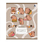  Тетрадь 12л клетка ALINGAR Capybara copybook 