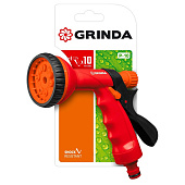  Пистолет-распылитель GRINDA P-10 10 режимов 427373 