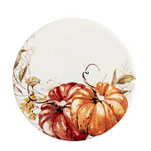 Подставка под кружку Light pumpkin 11 см, круглая,белая, Тыквы ANLAF-YUXIN-137 Подставка под кружку Light pumpkin 11 см, круглая,белая, Тыквы ANLAF-YUXIN-137