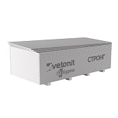  Гипсокартон СТРОНГ 2500х1200х15мм влагостойкий /Vetonit 