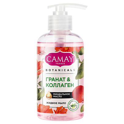 Жидкое мыло CAMAY Botanicals Цветы граната 280мл Жидкое мыло CAMAY Botanicals Цветы граната 280мл