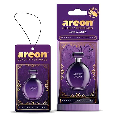 Ароматизатор подвесной картон AREON SPECIAL SELECTION Aurum Aura Ароматизатор подвесной картон AREON SPECIAL SELECTION Aurum Aura
