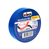  Изолента 19ммх20м, 130 мкн, синяя, UNIBOB 