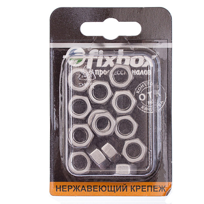 Гайка нерж. DIN 934 М 8 (15 шт) Гайка нерж. DIN 934 М 8 (15 шт)
