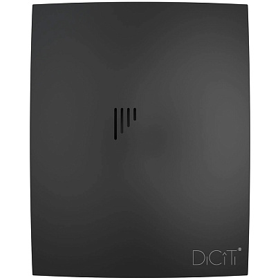  Вентилятор D100 "Breeze 4C" Matt black обратный клапан 