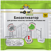 Биоактиватор для дачных туалетов и септиков, 50 гр. Nadzor Garden Биоактиватор для дачных туалетов и септиков, 50 гр. Nadzor Garden