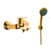 Смеситель для ванны Мурано короткий излив золото c аксессуарами MR54Gold Esko Смеситель для ванны Мурано короткий излив золото c аксессуарами MR54Gold Esko