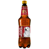 Пиво Белый Медведь - Крепкое, светлое, пастеризованное. 8%, ПЭТ 1,15 л Пиво Белый Медведь - Крепкое, светлое, пастеризованное. 8%, ПЭТ 1,15 л