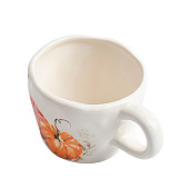  Кружка Bright pumpkin 320 мл, молочная, Тыквы ANLAF-FDWS-031224-3 