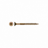 Саморез конструкционный потай Torx 5,0х60, желтый цинк, 7шт Саморез конструкционный потай Torx 5,0х60, желтый цинк, 7шт