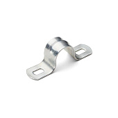 Скоба крепежная двухлапковая СМД d25-26мм метал. оцинк. (уп.100шт) Fortisflex 50226 Скоба крепежная двухлапковая СМД d25-26мм метал. оцинк. (уп.100шт) Fortisflex 50226
