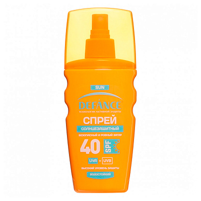 Спрей для загара DEFANCE 160мл SPF40 Спрей для загара DEFANCE 160мл SPF40