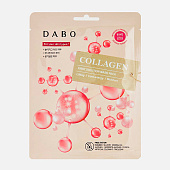 Тканевая маска для лица DABO Collagen с коллагеном 23гр Тканевая маска для лица DABO Collagen с коллагеном 23гр