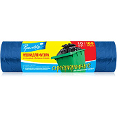  Мешки для мусора TRIADA (Русалочка) 180л суперпрочные 10шт Арт.990990 