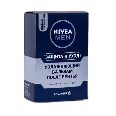 Бальзам после бритья Nivea Увлажняющий 100мл Бальзам после бритья Nivea Увлажняющий 100мл