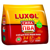 Клей обойный LUXOL сила ПВА Стандарт для всех видов обоев 100 г Клей обойный LUXOL сила ПВА Стандарт для всех видов обоев 100 г