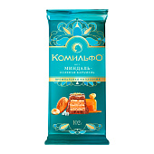 Шоколад Молочный и белый Комильфо со вкусами миндаля и солёной карамели 102г Шоколад Молочный и белый Комильфо со вкусами миндаля и солёной карамели 102г