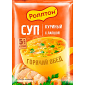 Суп Роллтон Куриный с лапшой 21г Суп Роллтон Куриный с лапшой 21г