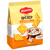 Крекер мини Яшкино со вкусом «грибы со сметаной», 180 г Крекер мини Яшкино со вкусом «грибы со сметаной», 180 г