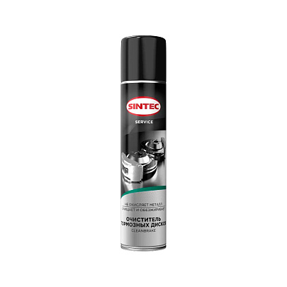 Очиститель тормозов 0,40л Sintec CleanBrake аэрозоль Очиститель тормозов 0,40л Sintec CleanBrake аэрозоль