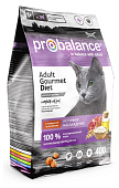 Сухой корм для кошек ПРОБаланс Gourmet Diet говядина-ягненок 400г Сухой корм для кошек ПРОБаланс Gourmet Diet говядина-ягненок 400г